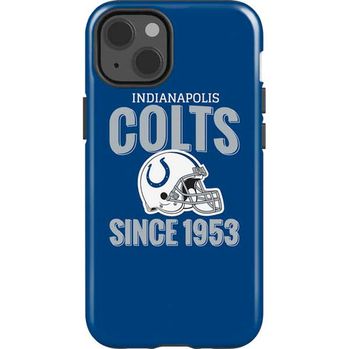 NFL Indianapolis Colts Helmet iPhone 15 Impact Case